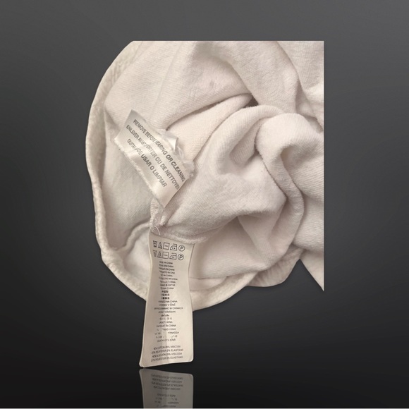 Michael Kors Dress Women White Sheath Flounce Hem Short Sleeve Stretch, size XS - Picture 8 of 8